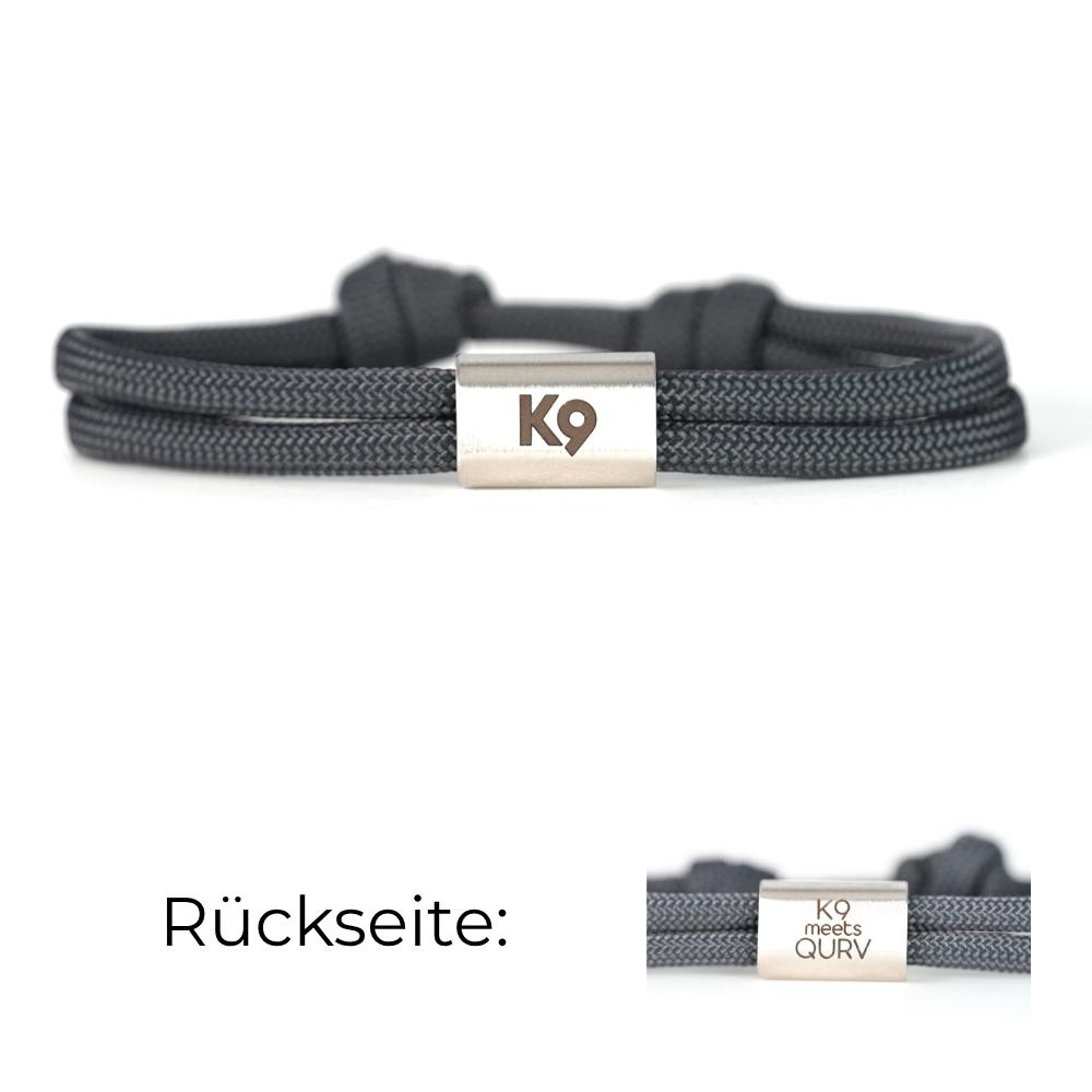 QURV Bracelet - Mocca with Eyelet Rose Gold